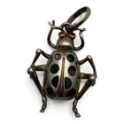 Preview image for Vintage Sterling Silver & Enameled Bug 