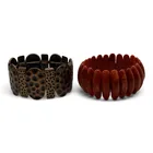  Preview image for 2 Vintage Stretch Band Bracelets 