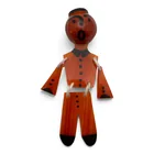  Preview image for Vintage Orange Articulated Figural 