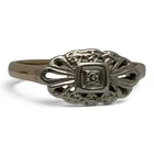  Preview image for Vintage 14k Yellow Gold & Solitaire 