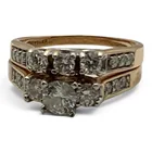  Preview image for 14k Yellow Gold & Diamond Engagement 