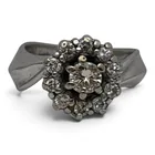  Preview image for 14k White Gold & White Diamond Ring 