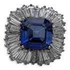  Preview image for Sterling Silver Ring With Blue & Clear 