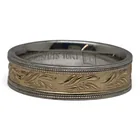  Preview image for Sterling & 10k Yellow Gold Ring 