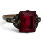  Preview image for Vintage Sterling & 10k Gold Filled Ring 