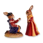  Preview image for 2pc Royal Doulton Bunnykins Prototype 