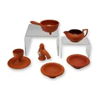  Preview image for 6pc Collection of Wedgwood Rosso Antico 