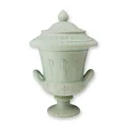  Preview image for Wedgwood Pale Green Jasperware Lidded 