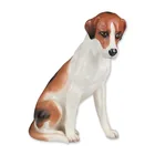  Preview image for Royal Worcester Seated Foxhound 