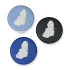  Preview image for 3pc Wedgwood Jasperware Portrait 