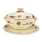  Preview image for 2pc Wedgwood Creamware Soup Tureen Set 