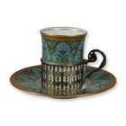  Preview image for Wedgwood Jeweled Porcelain Demitasse Cup 