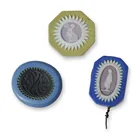  Preview image for 3pc Jasperware Tricolor Cameos and 