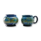  Preview image for 2pc Moorcroft Pottery Creamer and Sugar 