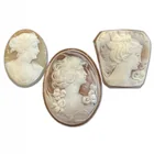  Preview image for Collection of Three Antique Cameos 