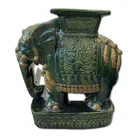  Preview image for Vintage Ceramic Elephant Garden Stool 