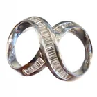  Preview image for 14k White Gold Diamond Slide 