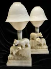 Preview image for Pair of Figural Alabaster Art Deco 