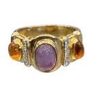  Preview image for 14k YG Byzantine Style Amethyst, 