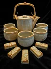  Preview image for Japanese Stoneware Tea Set for Five 