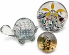  Preview image for Trio of Decorative Art Glass and Resin 