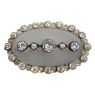  Preview image for Art Deco Era 14k WG & YG Camphor Glass 
