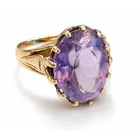  Preview image for 14k Rose Gold Amytheyst Ring 