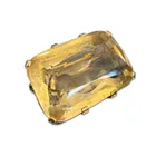  Preview image for 14k YG Antique European Citrine Brooch 