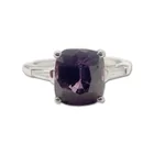 Preview image for 14K White Gold Natural Purple Spinel & 