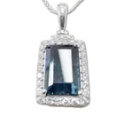  Preview image for Platinum Natural Indicolite Tourmaline & 