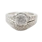  Preview image for Platinum Split Shank Diamond Ring 