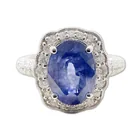  Preview image for Offo Gofflieb Platinum & Sapphire Ring 