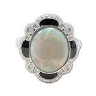  Preview image for Aaron Gofflieb Platinum Opal & Diamond 