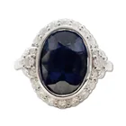  Preview image for Oscar Friedman Platinum Spinel & Diamond 
