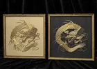  Preview image for Pair of Antique Chinese Metallic-Thread 