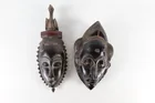  Preview image for Lot of 2 Vintage Hand-Carved African 