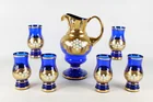  Preview image for Vintage Bohemian Cobalt Blue and 