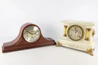 Preview image for Vintage and Antique Mantle Clock Lot of 