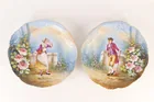  Preview image for Set of 2 Vintage Hand Painted Romantic 