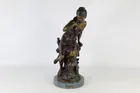  Preview image for Monumental Bronze Statue Entitled "La 