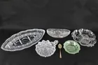  Preview image for Lot of Cut Crystal and Glass Serving 