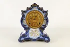  Preview image for Antique Ansonia Porcelain Mantle Clock 