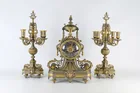  Preview image for Antique 3-Piece French Garniture Clock 