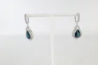  Preview image for Platinum Tourmaline and Diamond Earrings 