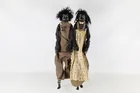  Preview image for Pair of Vintage Handcrafted Folk Art Rag 
