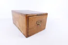  Preview image for Antique Library Bureau Sole Makers Oak 