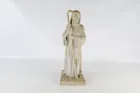  Preview image for Carved Alabaster Sculpture of a Hooded 