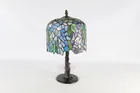  Preview image for Leaded Glass Wisteria Motif Table Lamp 