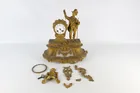  Preview image for French Figural Gilt Metal and Alabaster 