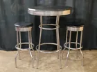  Preview image for Mid-century Modern Chrome Hi-top Bar 